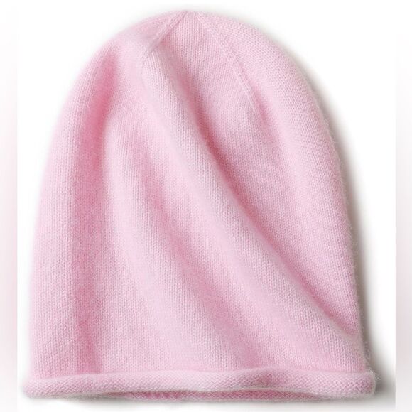 Waysoft Cashmere Pink Cozy Warm Winter Slouchy Beanie Hat. NEW. - Picture 1 of 6